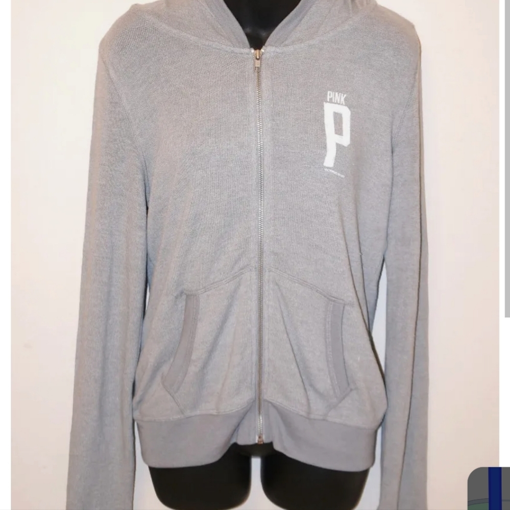 STUNNING VS PINK SOFT KNIT P LOGO HOODIE